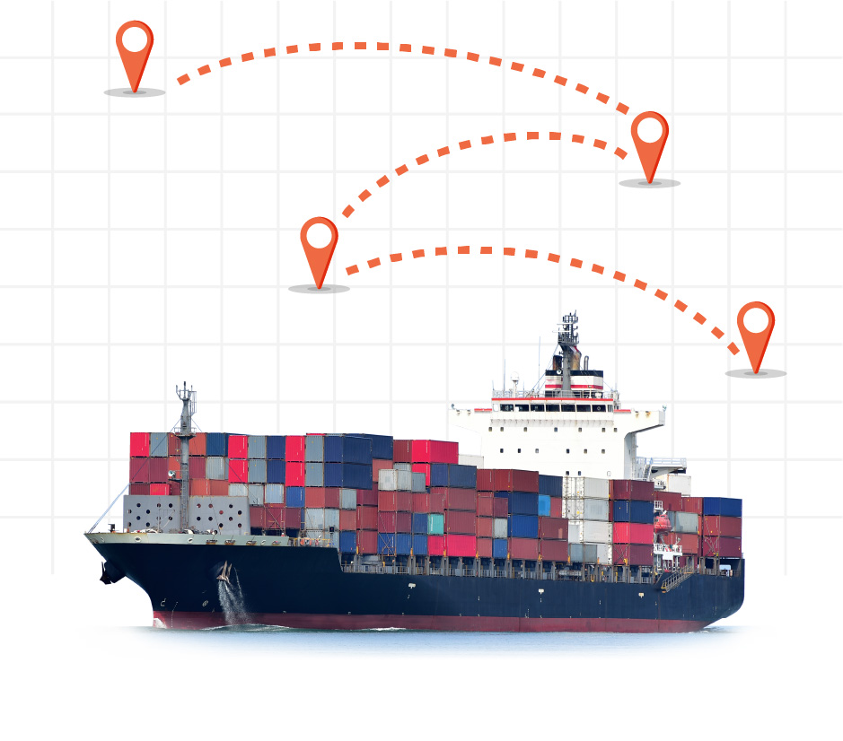 Maritime freight shipping