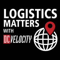 DC Velocity's Logistics Matters podcast logo