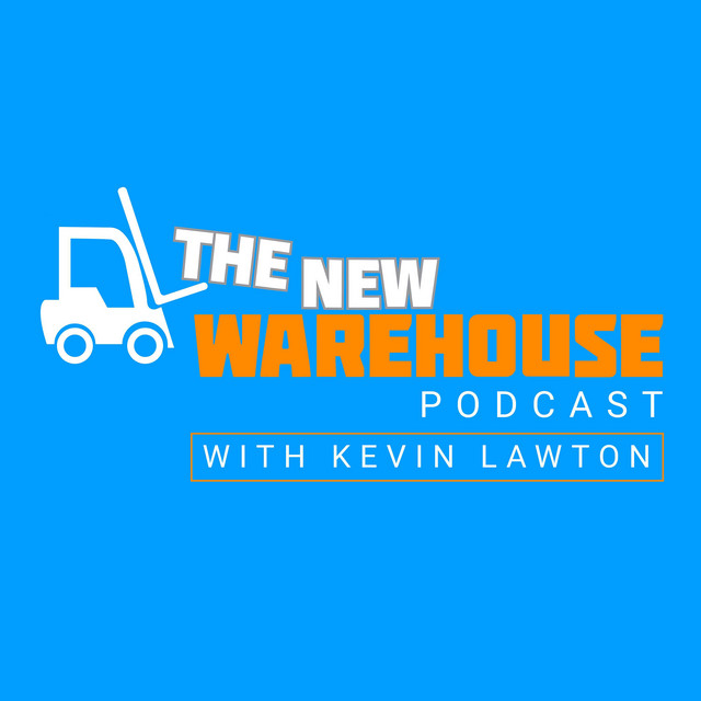 Logo for the New Warehouse podcast