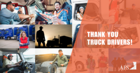 Thank you truck drivers for your hard work.
